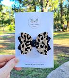 Leopard Print Bow #2
