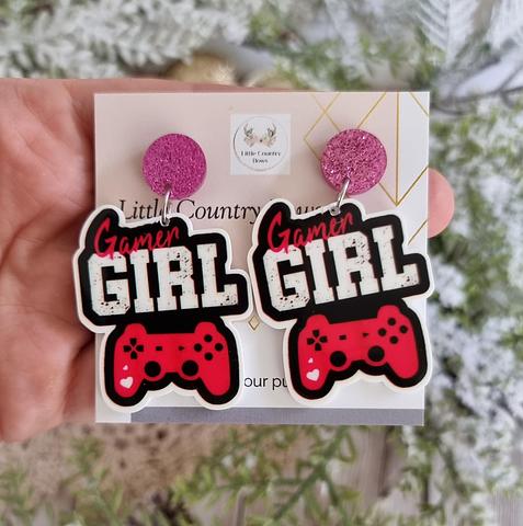 Gamer Girl, Earrings